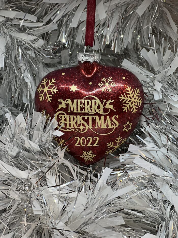 Glass Heart Bauble - Image 7