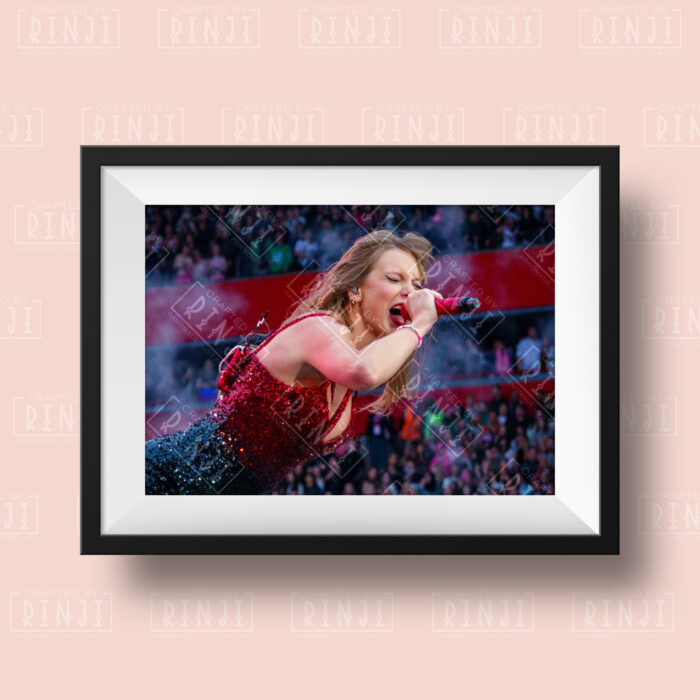 Taylor Swift The Eras Tour Print - RED