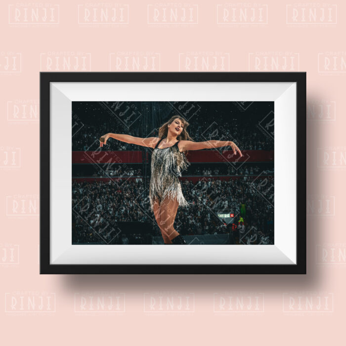 Taylor Swift The Eras Tour Print - Fearless Twirl