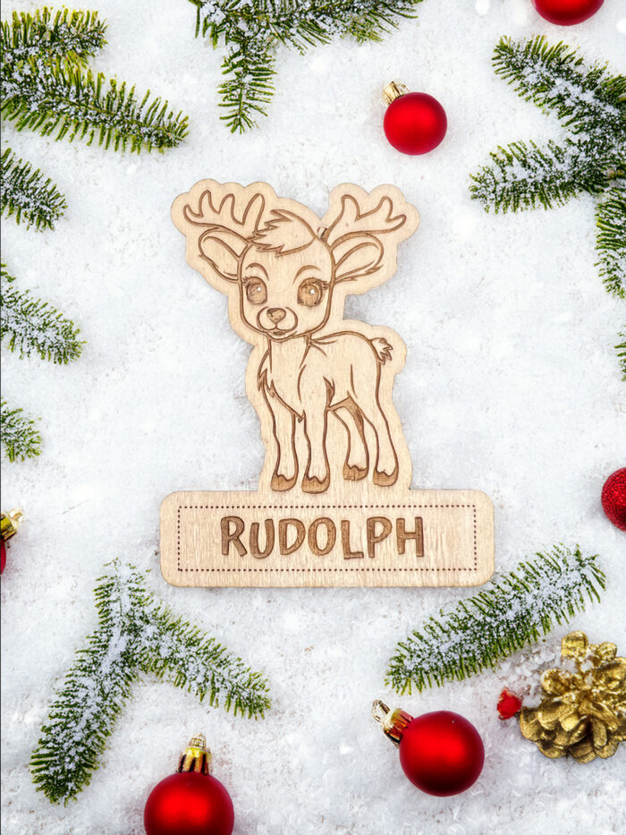 Reindeer Wooden Decoration